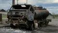 Бензовоз росіян, знищенний українським дроном (архівне зображення). Фото: t.me/exilenova_plus.