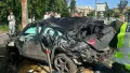 Место ДТП в Киеве. Фото: Полиция Киева