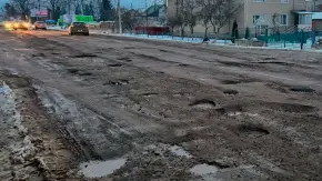 Ями на дорогах. Фото: Інформатор