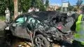 Місце ДТП у Києві. Фото: Поліція Києва
