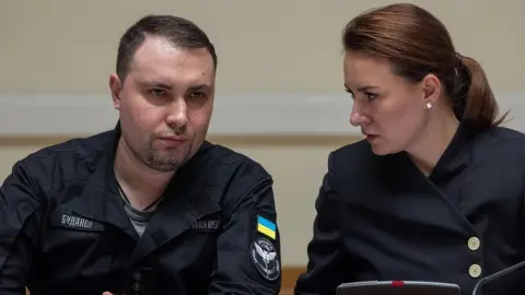 Кирило Буданов і Юлія Свириденко. Фото: ОПУ.