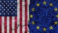 Europeans' trust in the US has plummeted to a critical low. Visualization by RTL Today