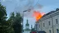 Наслідки атаки на Київ. Фото: ДСНС