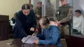 Адвокатка Криворучко у Львівському суді. Фото: Софія Особа