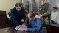 Адвокатка Криворучко у Львівському суді. Фото: Софія Особа