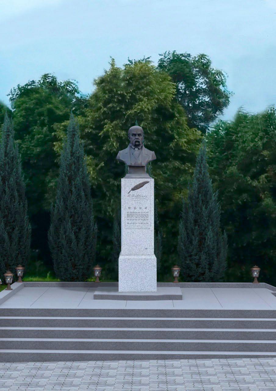 Пам'ятник Тарасу Шевченку. Фото: Посольство України на Кіпрі