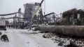 Destroyed thermal power plant