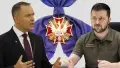 Кароль Навроцький та Володимир Зеленський. Колаж УН