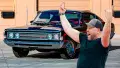 Олександр  Пікалов та Ford Torino. Колаж: Українські Новини