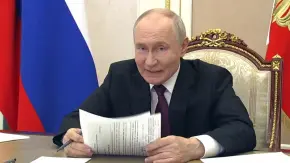 Володимир Путін. Фото: скріншот відео