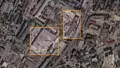 Спутниковый снимок предприятия "Воронежский завод полупроводниковых приборов — Сборка" после ракетного удара. Фото: Схемы.