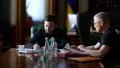 Доклад руководителя ГУР Олега Иващенко Зеленскому. Фото: Telegram Zelenskiy / Official