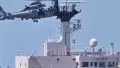 Захват танкера «теневого флота» РФ, Фото: скриншот из видео