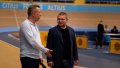 Vasyl Kostyuk supports karateka in Dnipro whose dojo was hit in a russian attack