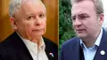 Ярослав Качиньский и Андрей Садовый. Коллаж: «Украинские новости»