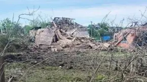 Devastating consequences of russian airstrikes on Ukraine. Photo: Zaporizhzhia Regional Military Administration.