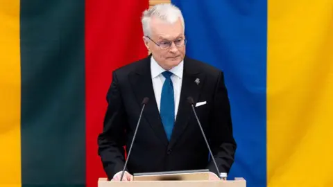 Gitanas Nausėda, President of Lithuania. Photo: Žygimanto Gedvilos / ELTA nuotr.