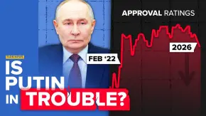 Падіння довіри населення РФ до диктатора Путіна. Колаж: TLDR News EU.