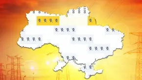 Спека, відключення світла, графіки відключень. Колаж: Українські Новини