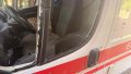 A damaged ambulance. Photo: Kherson Regional Military Administration