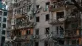 Последствия удара по Киеву. Фото: ГСЧС