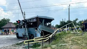 Наслідки зіткнення. Фото: facebook/police.in.Rivne.region