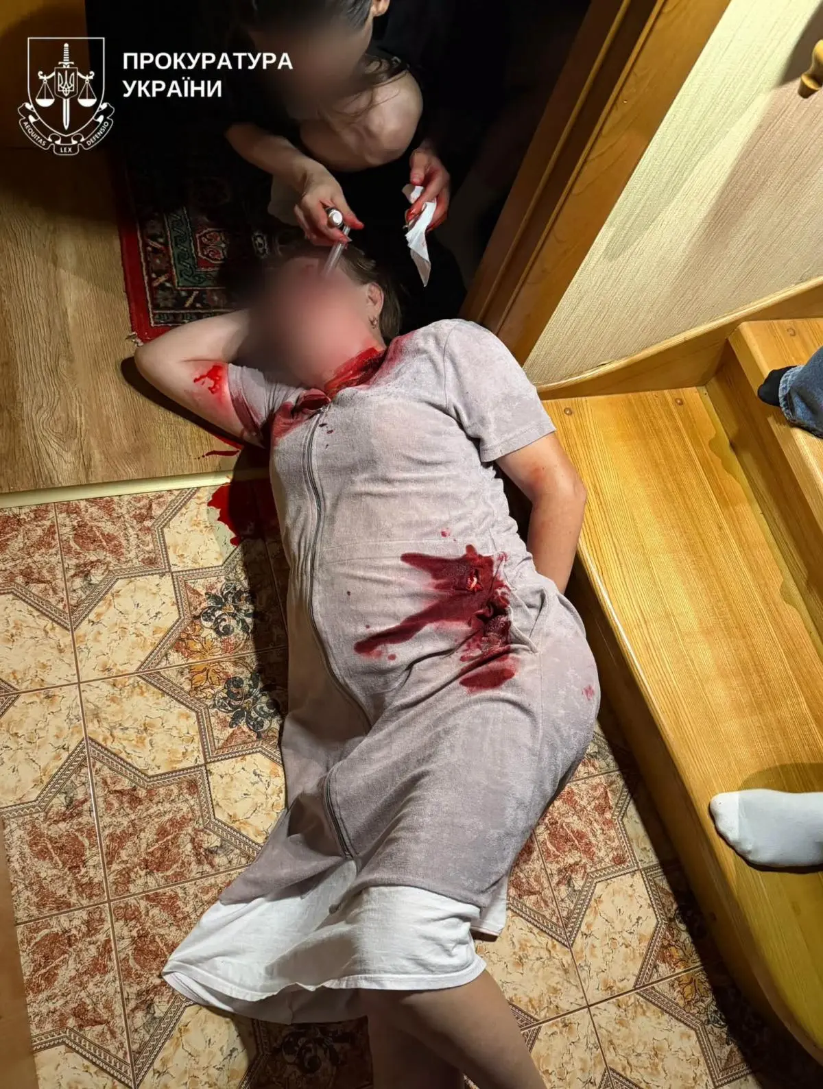 Інсценування вбивства. Фото: Прокуратура України