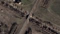 A railway bridge near Kurman (it was likely this one that was hit by the military). Photo: screenshot of a Google Maps image,