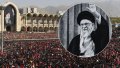 Ali Khamenei's funeral. Collage Ukrainian News