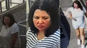 Anastasia Berezovska. Photo: Screenshot from surveillance camera footage. 