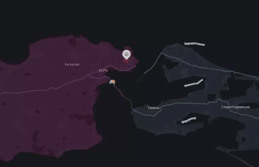 Населений пункт Глазівка, біля якого розташован пункт 