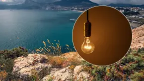 Crimea. the Ukrainian News agency collage