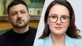 Зеленський, Свириденко. Колаж: Українські Новини