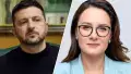Зеленський, Свириденко. Колаж: Українські Новини