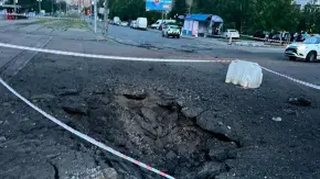 Росіяни в ніч на 11 липня вдарили по Києву / фото ДСНС