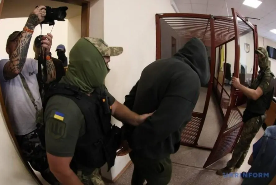 Обрання запобіжного заходу підозрюваному у вбивстві Анастасії Березовської. Фото: Укрінформ