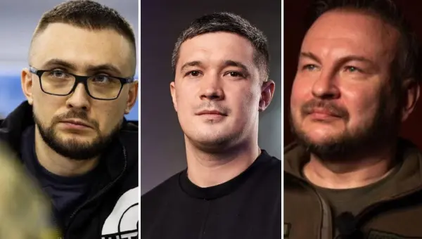 Serhii Sternenko, Mykhailo Fedorov, Serhii Beskrestnov 
