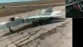 Нацгвардійці уразили літак Су-24 росіян. Фото: скріншот відео.
