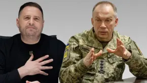 Oleksandr Syrskyi and Andrii Yermak