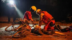 The aftermath of the attack in Odesa. Photo: State Emergency Service