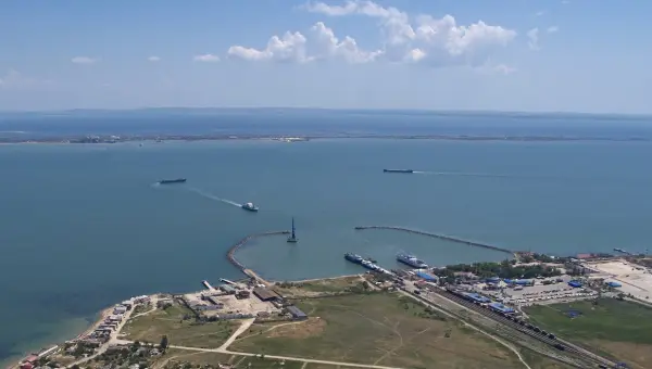The Kerch ferry crossing. Photo: Wikimedia Commons.
