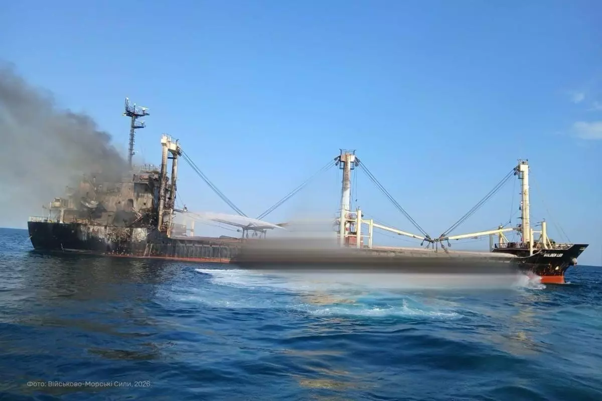 Наслідки атаки РФ. Фото: ВМС України