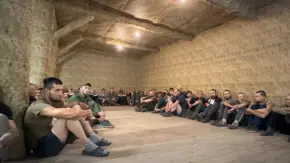 The 225th Separate Assault Regiment announced that it had taken 64 russian soldiers prisoner in the Zaporizhzhia sector. Video screenshot
