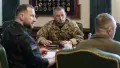 Meeting with military officials. Photo: facebook/zelenskyy.official