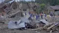 Наслідки атаки РФ. Фото: ДСНС України