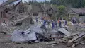 Наслідки атаки РФ. Фото: ДСНС України