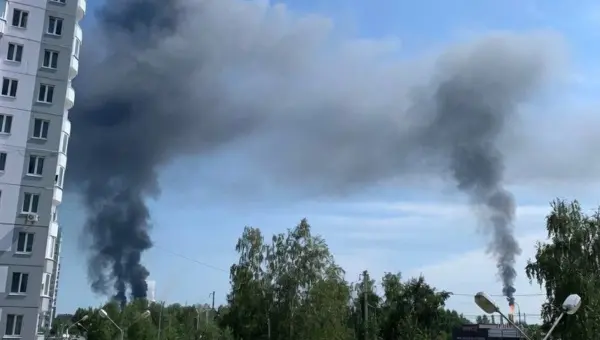 An oil refinery in Tyumen has been attacked. Photo: Astrapress.