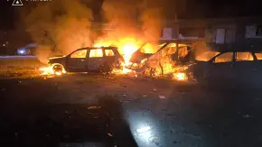 At night, RF attacks Kyiv with ballistic missiles, residential building and warehouse in Kyiv damaged