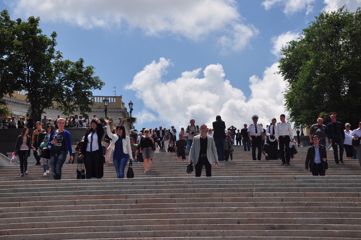Потемкинская лестница. Фото: пресс-служба Одесской ОГА