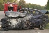 На місці події загинули водій і троє пасажирів Daewoo Lanos. Фото: vn.npu.gov.ua